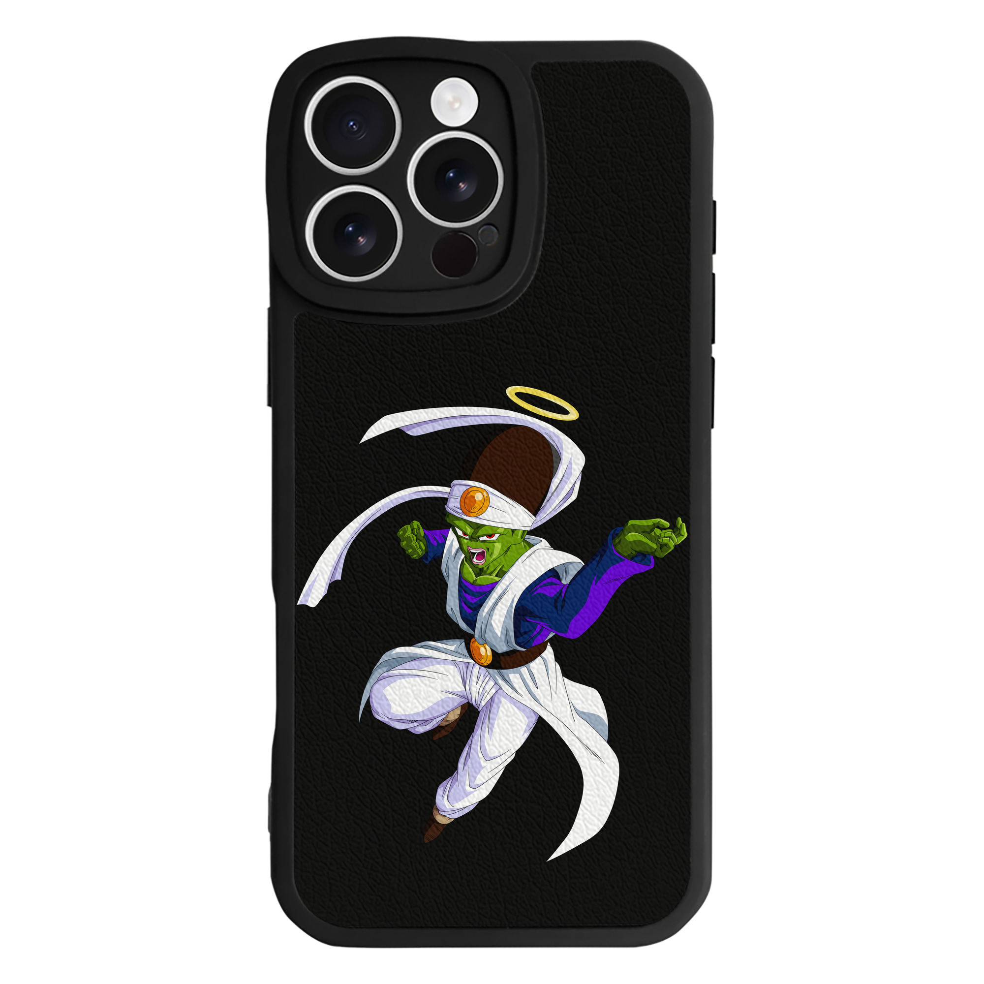 （画像用） ドラゴンボール パイクーハン DRAGON BALL Pikkon 【iPhone 16シリーズ対応】シリコンスマホケース（レザー調） 材質：シリコン